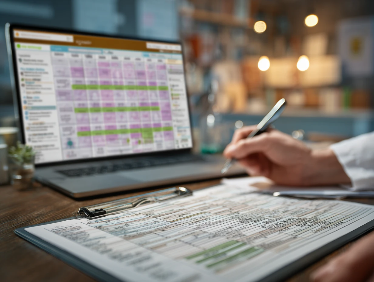 Go-live planning calendar for switching veterinary practice management software during vet software migration