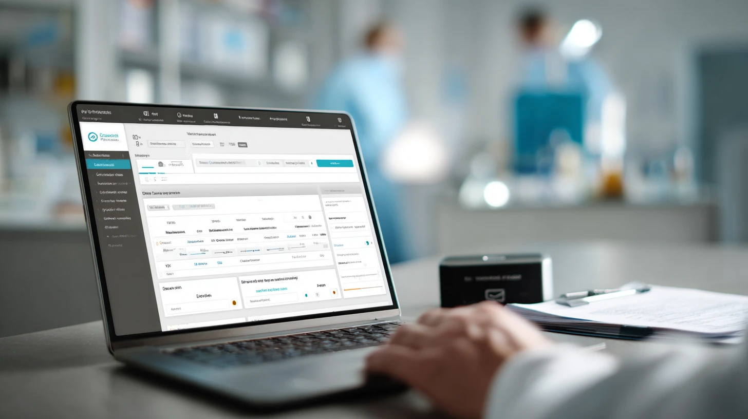 Team preparing a data export from veterinary practice management software for migration planning