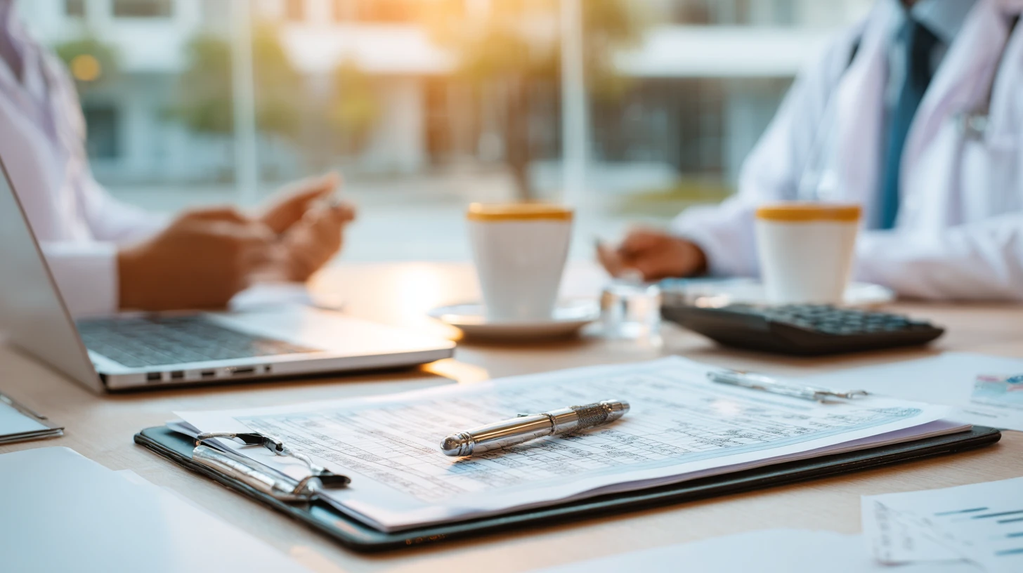 Leaders comparing vendor quotes with a five year TCO model for veterinary software pricing