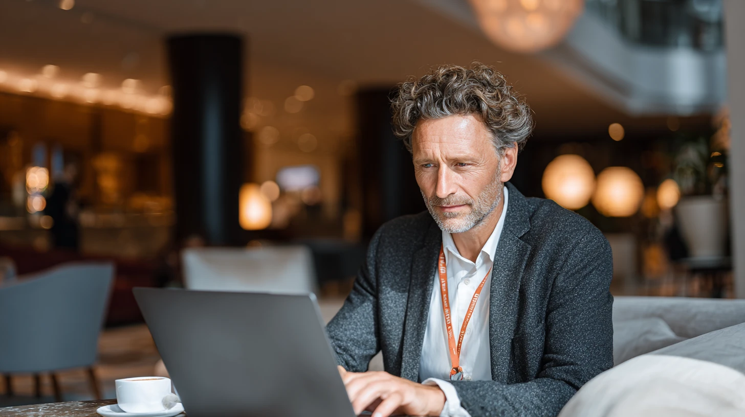 VMX 2026 follow-up, vendor rep writing personalized post-show outreach within 48 hours